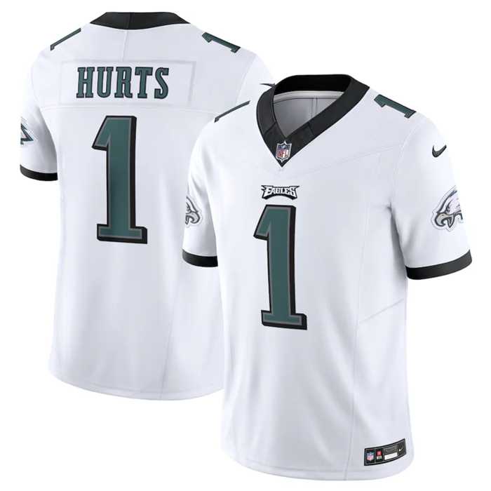 Men & Women & Youth Philadelphia Eagles #1 Jalen Hurts White 2023 F.U.S.E. Vapor Untouchable Limited Stitched Football Jersey->philadelphia eagles->NFL Jersey